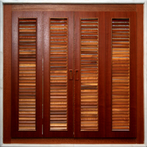 aesthetic timber shutter