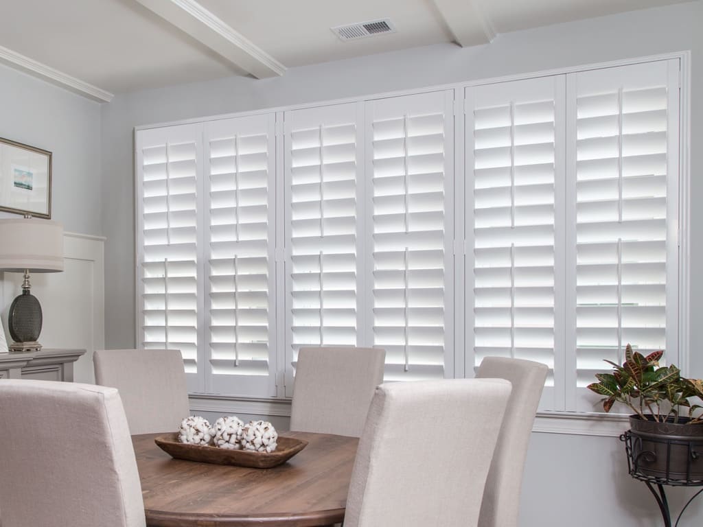 Plantation shutters
